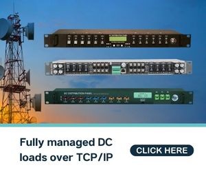Fully managed DC loads over TCP IP